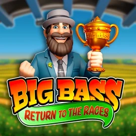 Big Bass Return to the Races game by Pragmatic Play – logo hosted on Casino Rodos