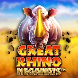 Great Rhino Megaways by Pragmatic Play, showcased at rodos.it – game logo