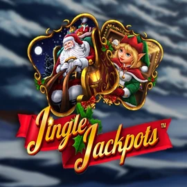 Jingle Jackpots logo – Jackpots by Dragon Gaming at Casino Rodos